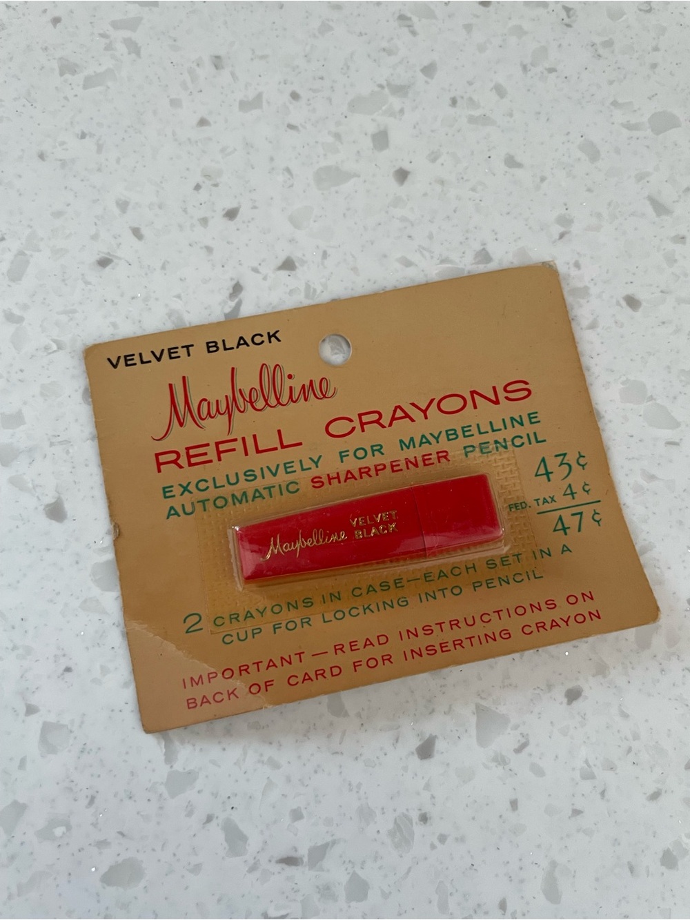 Vintage Maybelline Refill Crayons